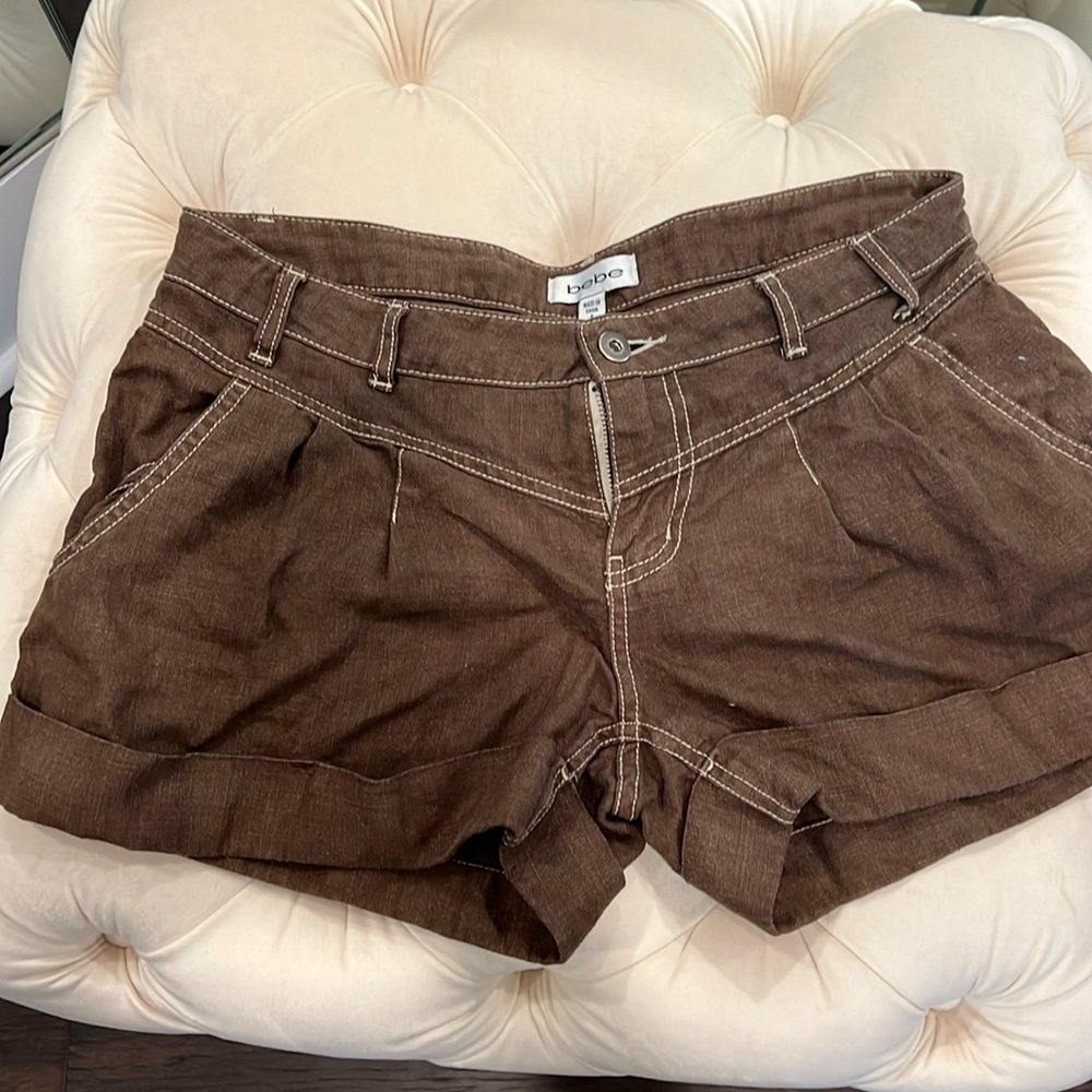 Bebe linen shorts